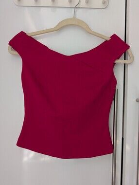 Ted Baker Hot Pink Bardot top